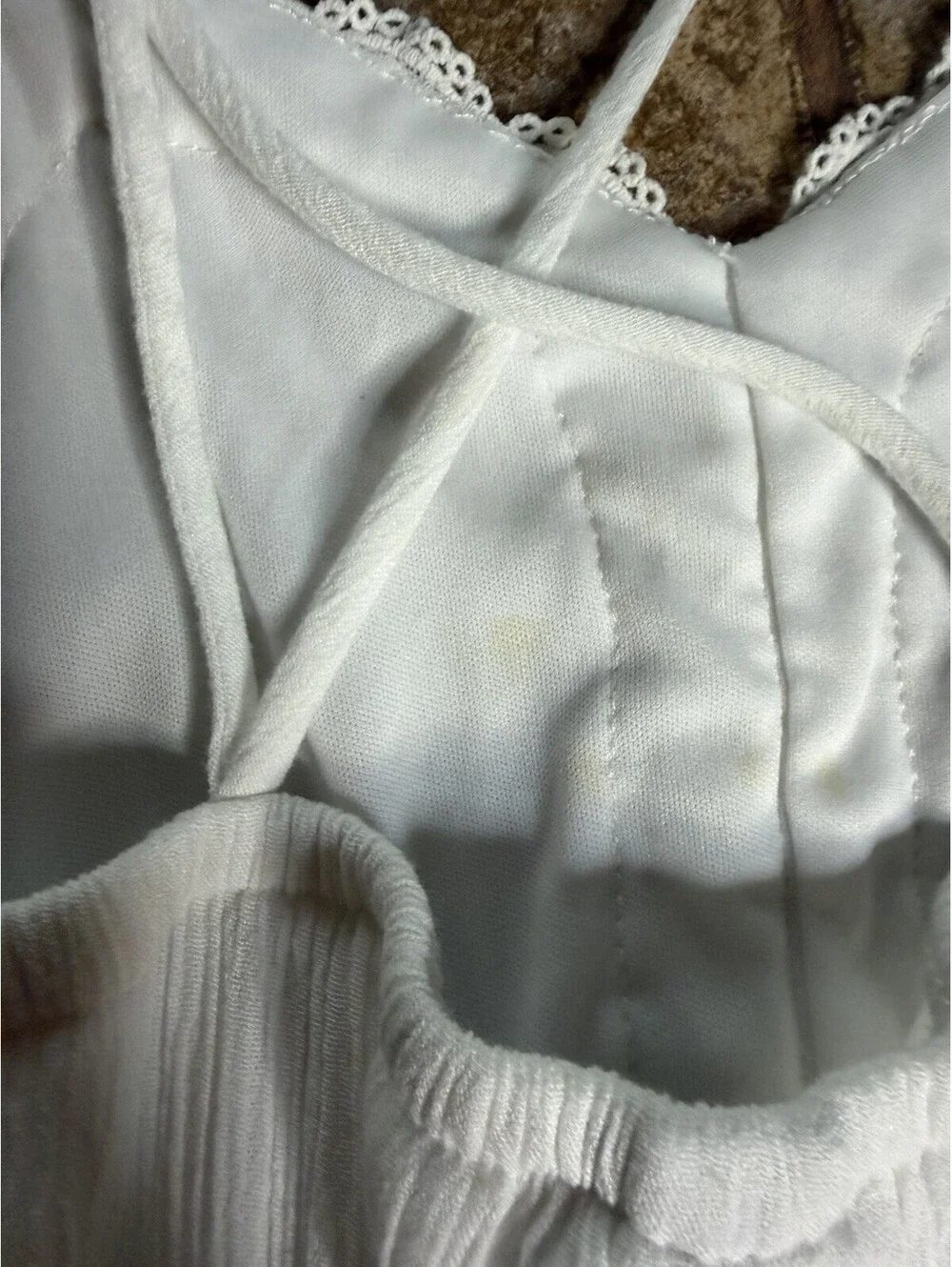 Art & Class Girls White Dress Size Small 6/6x
